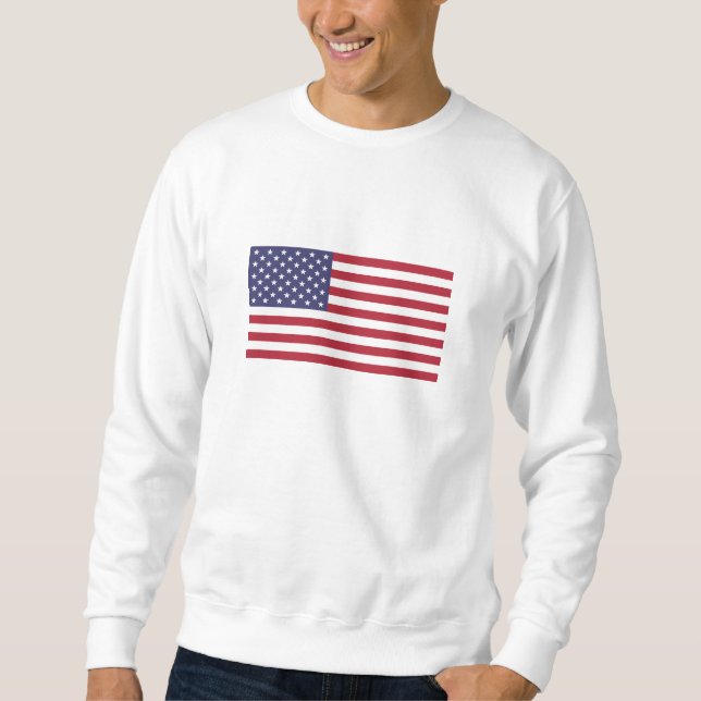 Moletom Bandeira dos Estados Unidos (Frente)