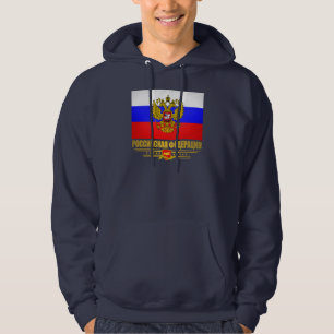 Moletom Bandeira & emblema da Federação Russa