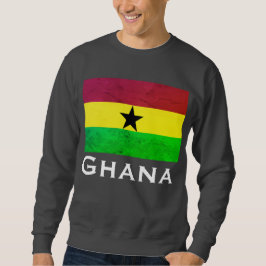 Moletom Bandeira Gana (África Ocidental) - Accra, Kumasi,