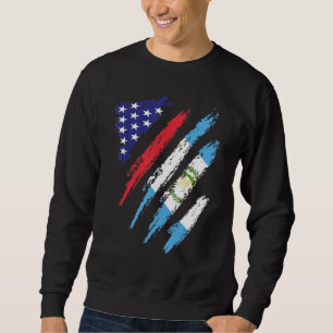 Moletom Bandeira Guatemalteca Cultivada Americana Patrioti