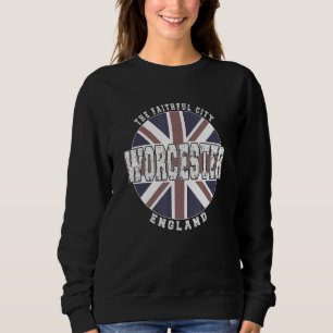 Moletom Bandeira inglesa vintage de Worcester Inglaterra