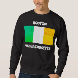 Moletom Bandeira Irlandesa de Boston Massachusetts – Lembr