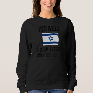 Moletom Bandeira israelense Nascer Israel Raízes Israelens