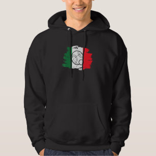 Moletom Bandeira italiana Bocce Ball Design Bocce Ball Tou