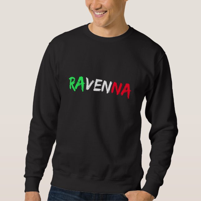 Moletom Bandeira Italiana Cidade De Ravenna (Frente)