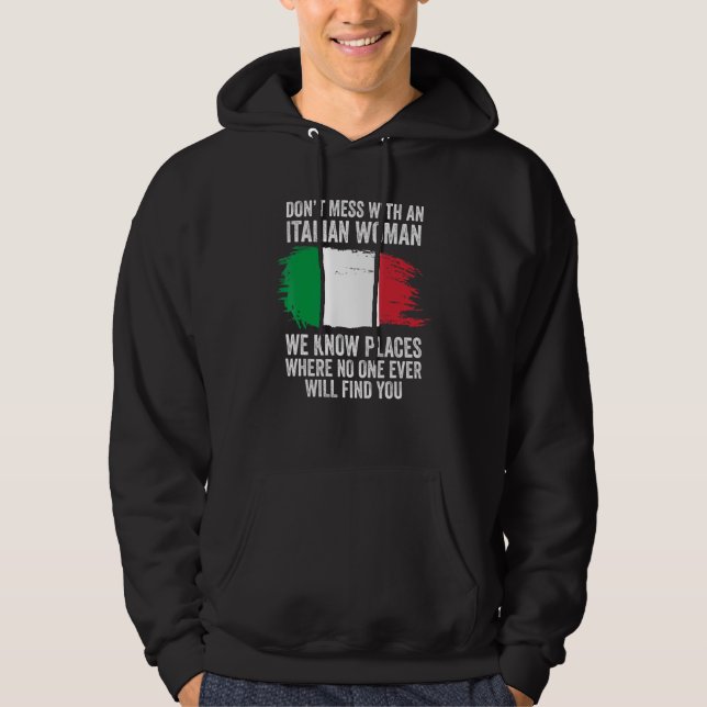 Moletom Bandeira Italiana Itália (Frente)