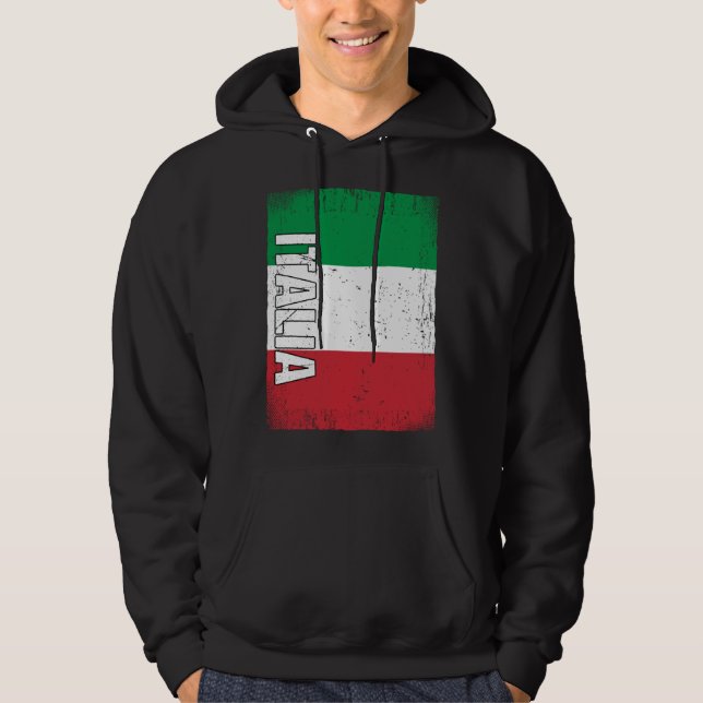 Moletom Bandeira Italiana Itália (Frente)