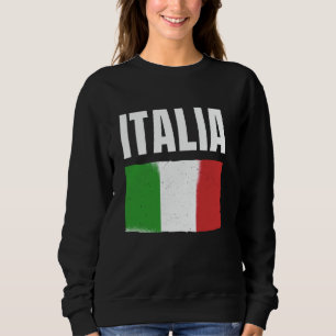 Moletom Bandeira Italiana Itália Grande Ousada Simples Sup