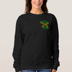 Moletom Bandeira jamaicana da Jamaica Rasta Raiz Orgulho d
