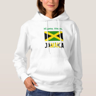 Moletom Bandeira Jamaicana Verde Personalização Jamaicana
