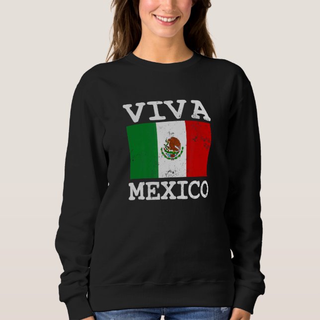 Moletom Bandeira Mexicana Patriótica Viva México (Frente)