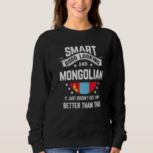 Moletom Bandeira Mongol Orgulho Nativo Mongólia Raízes Mo