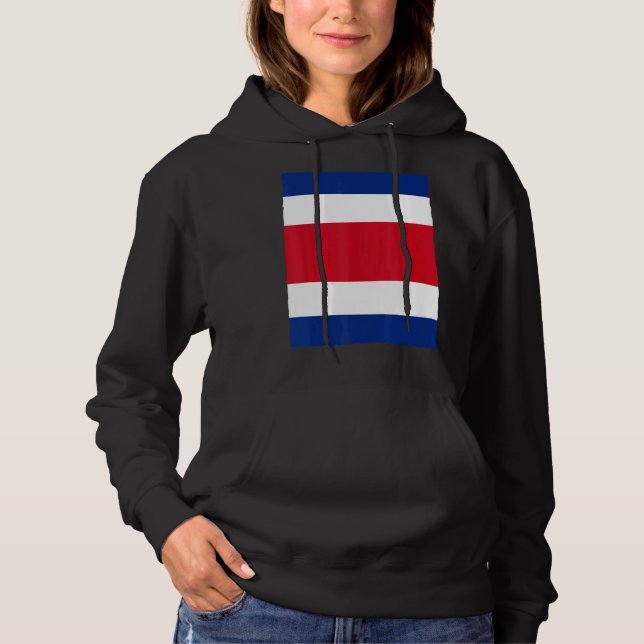 Moletom Bandeira Nacional da Costa Rica (Frente)