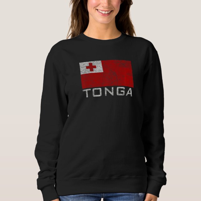 Moletom Bandeira Nacional de Tonga (Frente)