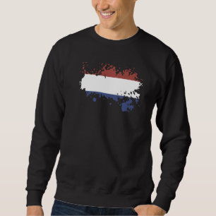 Moletom Bandeira Nacional do Souvenir dos Países Baixos pa