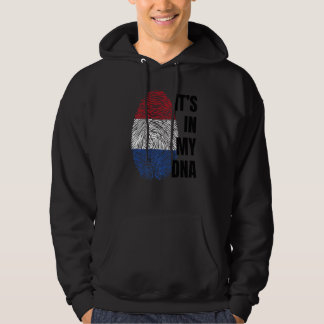 Moletom Bandeira Neerlandesa Dna Fingerprint Holland Oranj