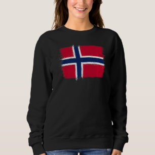 Moletom Bandeira Norueguesa Dia 17 de maio Cruz Nórdica