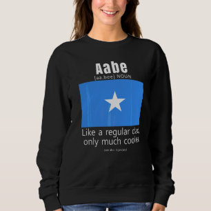 Moletom Bandeira Patriota Somali Americana Dia dos Pais So