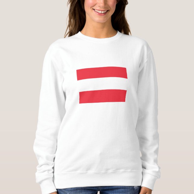 Moletom Bandeira Patriótica Austríaca (Frente)