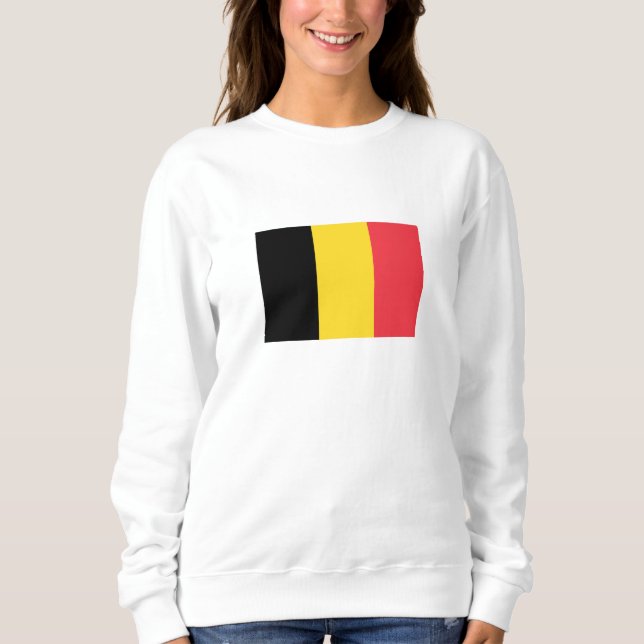 Moletom Bandeira Patriótica Belga (Frente)
