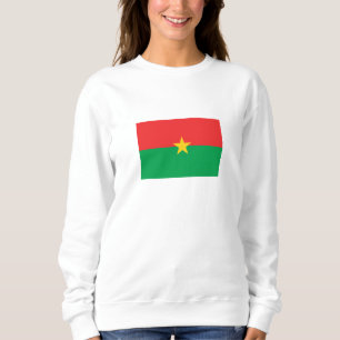 Moletom Bandeira Patriótica Burkina Faso