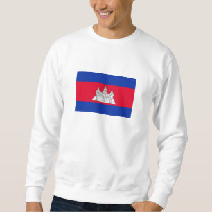 Moletom Bandeira Patriótica do Camboja
