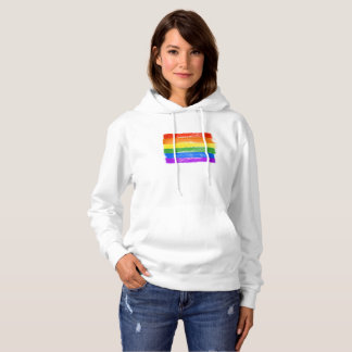 Moletom BANDEIRA PINTADA do ORGULHO de LGBTQ - cópia -