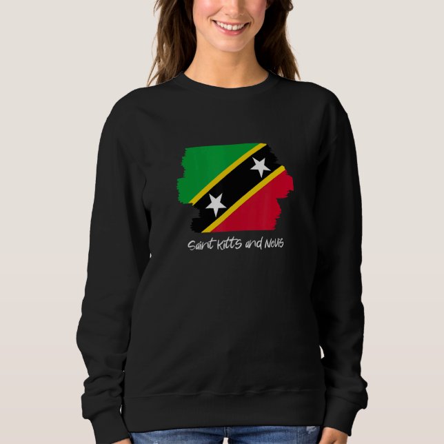 Moletom Bandeira São Cristóvão e Nevis (Frente)