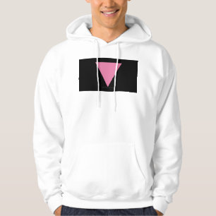 Moletom bandeira triângulo rosa SlipperyJoe's símbolo rosa