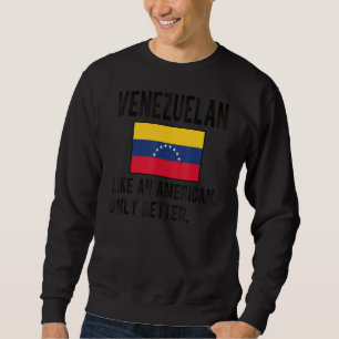 Moletom Bandeira venezuelana Nascer venezuelano Ro