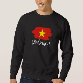 Moletom Bandeira vietnamita Vietnã  