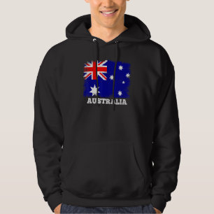 Moletom Bandeira Vintage Austrália País Retro Flag Austral