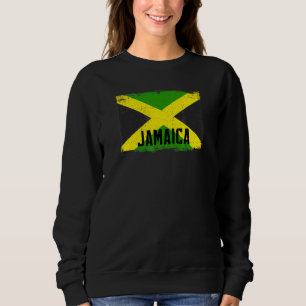 Moletom Bandeira Vintage Jamaica Patrimônio Raízes Orgulho