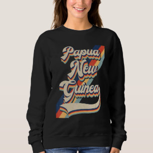 Moletom Bandeira Vintage Retro Papua-Nova Guiné Para Homen