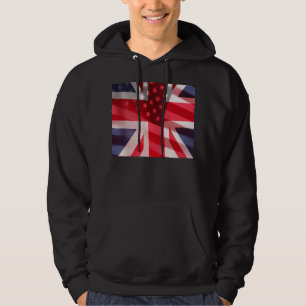 Moletom Bandeiras britânicas e americanas