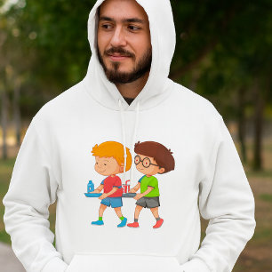 Moletom Bandejas de Carregando para Meninos Adoráveis