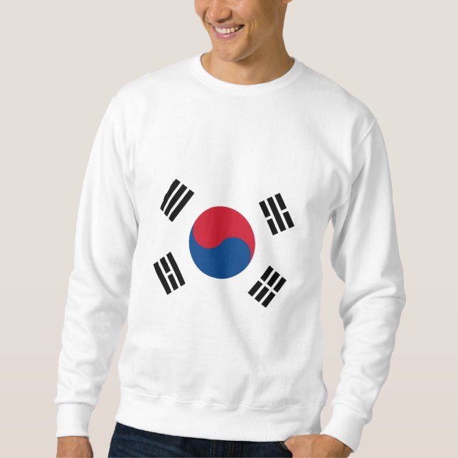 Moletom Bandera de Corea del Sur (Frente)