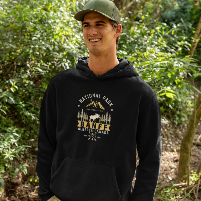 Moletom Banff National Park Vintage Landscape (Criador carregado)