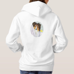 Moletom Banho de Sheltie do Sable