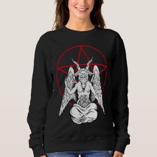 Moletom Baphomet Demônio Orando Satanista Lúcifer Beelzebu