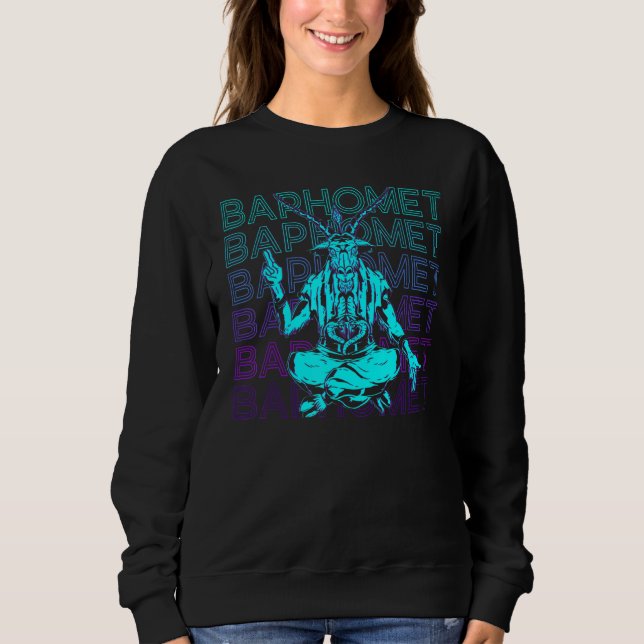 Moletom Baphomet Goat Occult Satanic Horned King Baphomet (Frente)