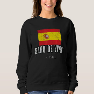 Moletom Bar De Viver Espanha Es Sinalizador Bandera Da Cid