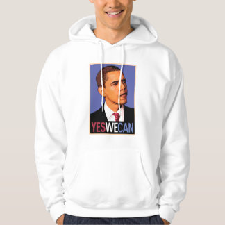 Moletom Barack Obama &quot;sim nós podemos&quot; camisola encapuçado