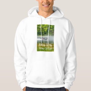 Moletom Barco De Pesca Em Movimento Hoodie Sueco