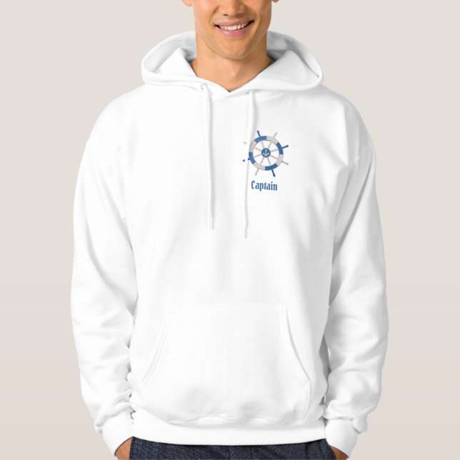 Moletom Barco personalizado Hoodie Sweatshirt (Frente)