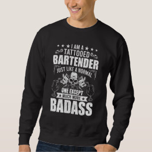 Moletom Barman Bartending Tatuado