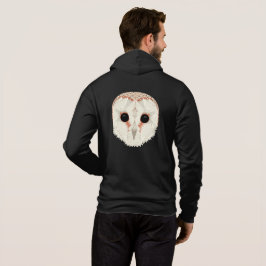 Moletom Barn Owl Unisex Zip Hoodie