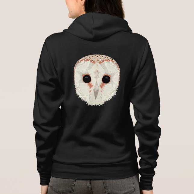 Moletom Barn Owl Zip Hoodie (Verso)