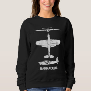 Moletom Barracuda British Ww2 Torpedo Dive Bomber Plane Si