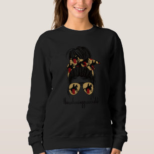 Moletom Barrel Racing Grandma Life Proud Barrel Racer Gran